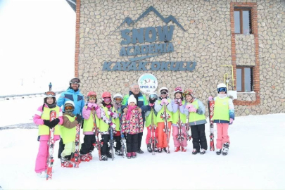 The largest ski school in Turkey is operating at Erciyes