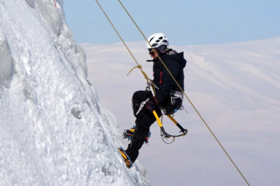 The ice climbing in Palandöken is breathtaking