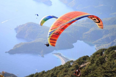 Paragliding pleasure in Palandöken