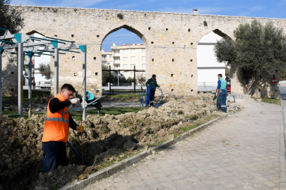 Kuşadası’nın Tarihi Su Kemeri ışıklandırılacak