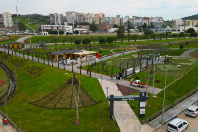 Aliağa’da rengârenk bir bahçe: Green Park