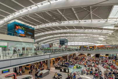 London's airports broke records