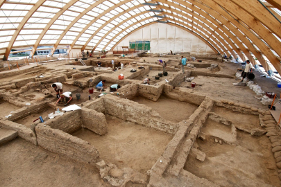 Tarihe ışık tutan alan Çatalhöyük