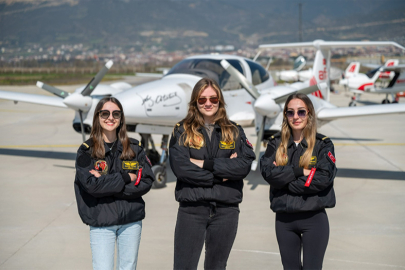 Kadın pilot adayları Sabiha Gökçen'in izinden gidiyor