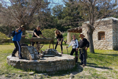 Aydınlı doğaseverler, Bodrum’un arka bahçesini gezdi