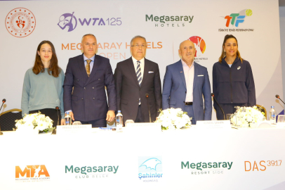 Megasaray Hotels Open Turnuvası'nın basın toplantısı gerçekleştirildi