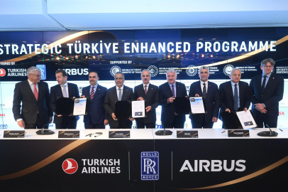 Türk Hava Yolları-AİRBUS- Rolls-Royce arasında işbirliği