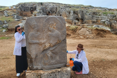 2 bin 100 yıllık steller Perre Antik Kent'te sergilenecek