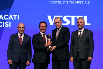 TİM’den Vestel’e ihracat şampiyonluğu ödülü