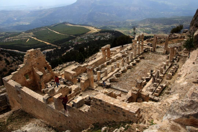 Mersin'de turizminin yeni umudu Alahan Manastırı