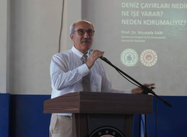 Erdek’te ’Deniz Çayırları’ paneli düzenlendi