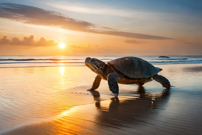 Turizm merkezi Kundu'da caretta caretta seferberliği