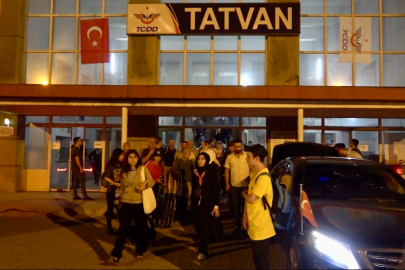 Turistik Tatvan Treni ikinci seferinde Tatvan'a ulaştı