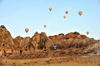 Kapadokya'ya Ultra Trail ile spor turizmi dopingi