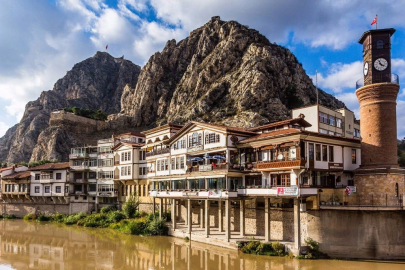 Amasya'da Tabloları Aratmayan Bir Manzara