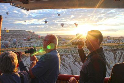 Hava Balonu Turizminde 933 Bin Yolcuyla Rekor