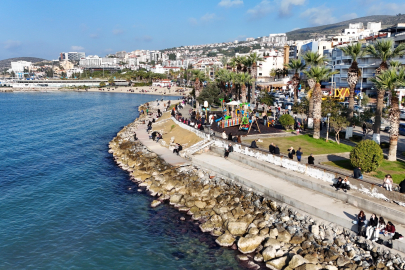 Kuşadası’nda Ocak Ayında Yazdan Kalma Günler