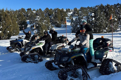 Ergan Dağı’nda ATV Turlarıyla Adrenalin Zirvede