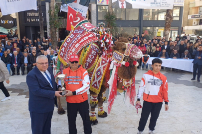 Antalya’nın En Süslü Güreş Devesi Çılgın Boran