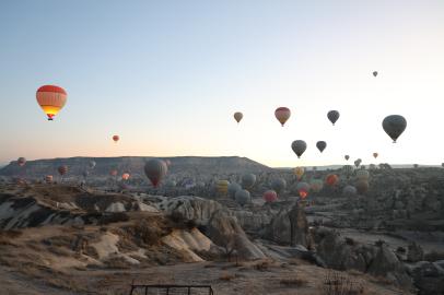 Kapadokya’da Balon Uçuşlarında Rekor Kırıldı