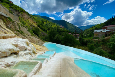 Göksu Travertenleri Turizm Sezonuna Hazır